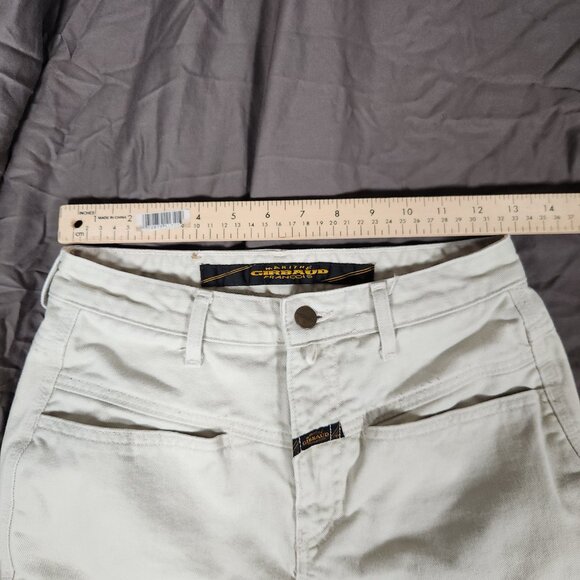 Marithe & Francois Girbaud Straight Leg Denim Pants Womens 9/10 High Waist FLAWS - Picture 5 of 15